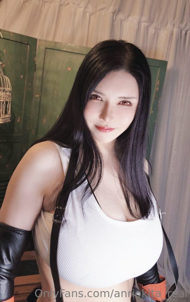 Anri Okita As Tifa Lockhart Hentai Senpai S Paradise