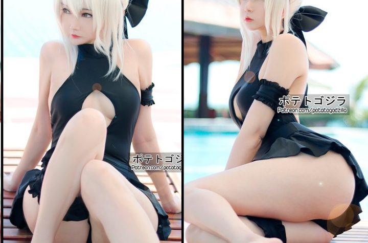 Potato Godzilla – Swimsuit Saber Alter [Fate/Grand Order]